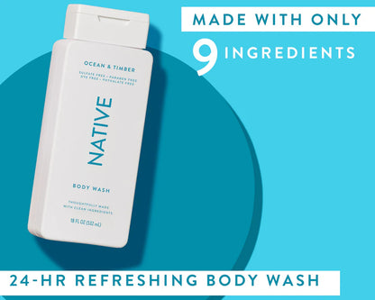 Ocean & Timber Body Wash