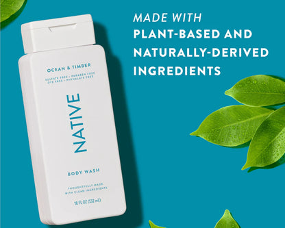 Ocean & Timber Body Wash